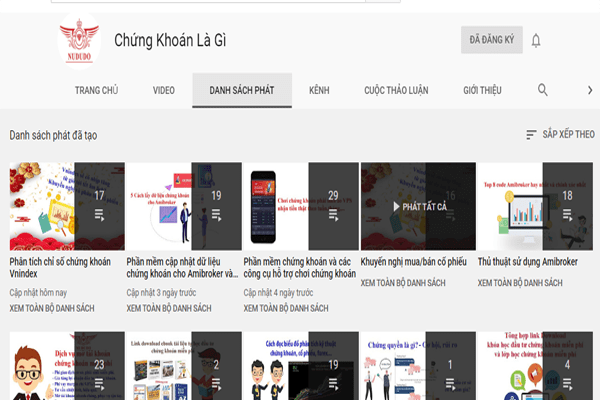 Siêu thị chứng khoán Nududo