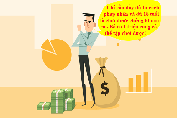 Điều kiện mở tài khoản chứng khoán rất đơn giản