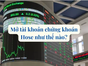 Mở tài khoản chứng khoán Hose như thế nào