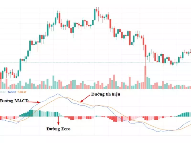 Các thành phần cấu tạo nên chỉ báo MACD