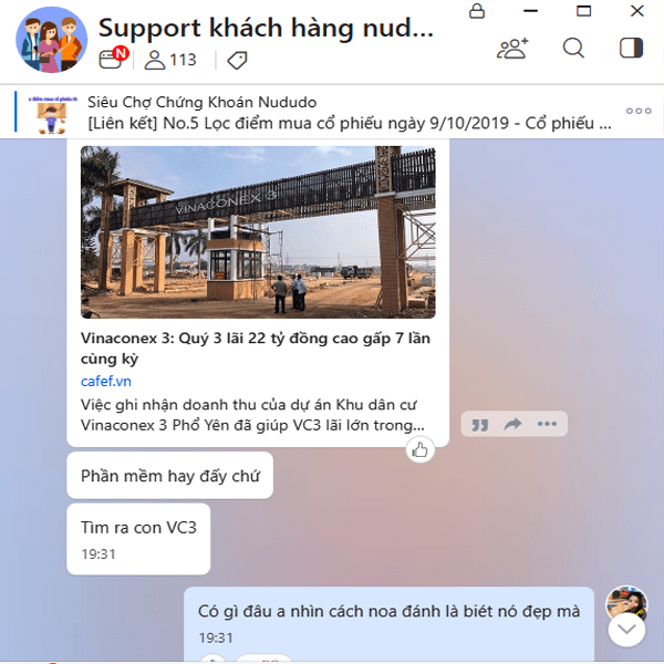 Siêu thị chứng khoán Nududo
