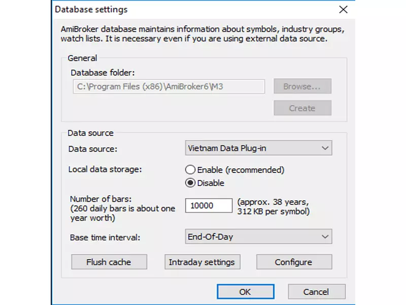 Hướng dẫn các bước cài đặt phần mềm cập nhật dữ liệu cho Amibroker của Vietnam Data Plugin