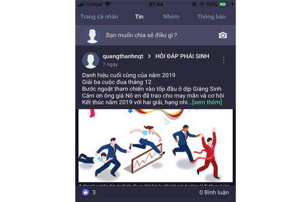 chức năng cộng đồng Vps Smartpro