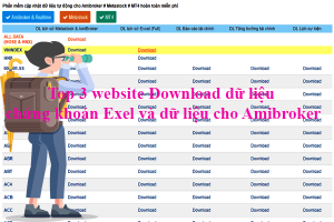 Download dữ liệu chứng khoán Exel cho Amibroker miễn phí