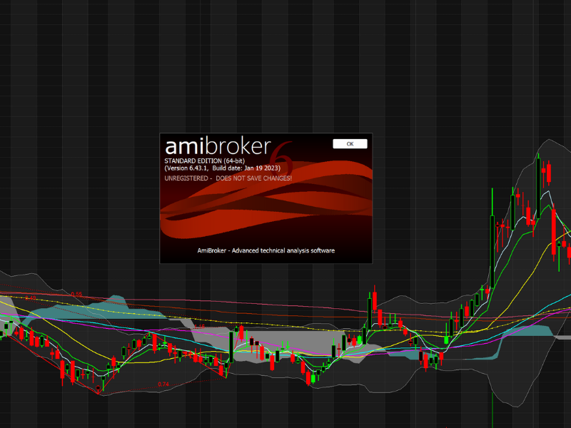 Update Amibroker phiên bản mới nhất để tránh gây ra lỗi