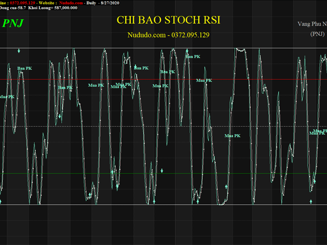 Giới thiệu về cách sử dụng chỉ báo Stochastic RSI