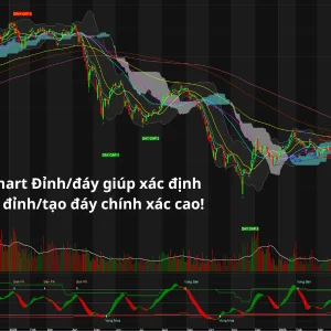 Phương pháp xác định tạo đỉnh đáy trên phần mềm phân tích kỹ thuật chứng khoán Dchart