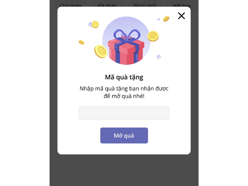 Hướng dẫn cách nhận quà Gify