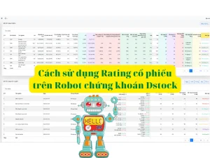 Cách sử dụng Rating cổ phiếu trên Robot chứng khoán Dstock