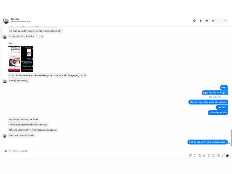 Ảnh 4: Mạo danh App công ty VPS lừa đảo tiền của Nhà đầu tư