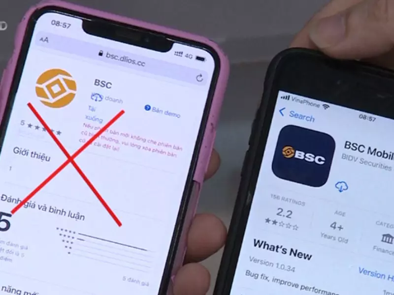 Các sàn giao dịch chứng khoán lừa đảo rất hay mạo danh công ty chứng khoán hàng đầu Việt Nam
