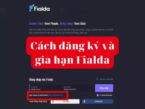 Cách đăng ký và Gia hạn phần mềm Fialda