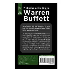 Mặt sau Sách 7 Phương Pháp Đầu Tư Warren Buffett