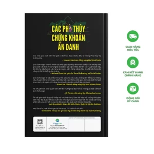 Mặt sau Sách Các phù thủy chứng khoán ẩn danh