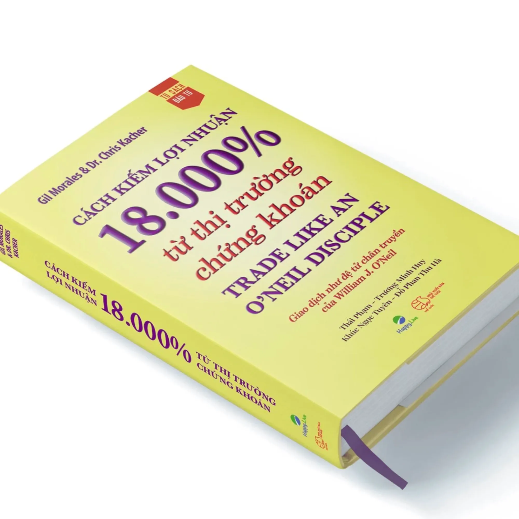 Mặt trước Sách Cách Kiếm Lợi Nhuận 18.000% Từ Thị Trường Chứng Khoán